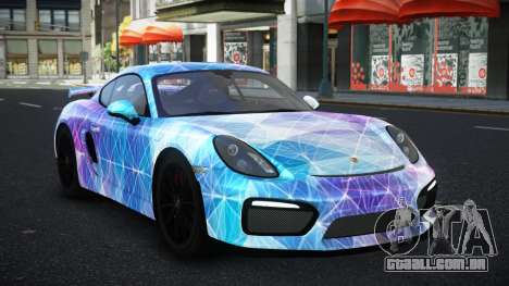 Porsche Cayman GT4 Thanie S4 para GTA 4