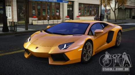 Lamborghini Aventador Nophuziz para GTA 4