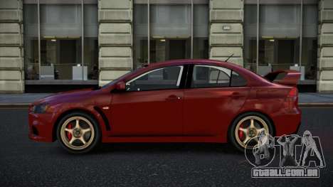 Mitsubishi Lancer Evolution X Sehqav para GTA 4