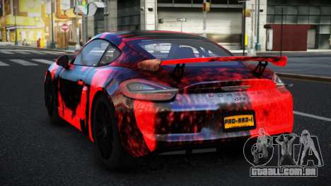 Porsche Cayman GT4 Thanie S8 para GTA 4