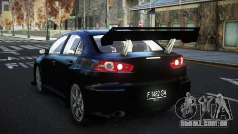 Mitsubishi Lancer Evolution X Fupe para GTA 4