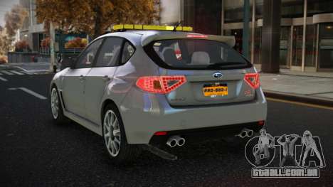 Subaru Impreza Peqedo para GTA 4