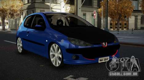 Peugeot 206 Zihkiy para GTA 4