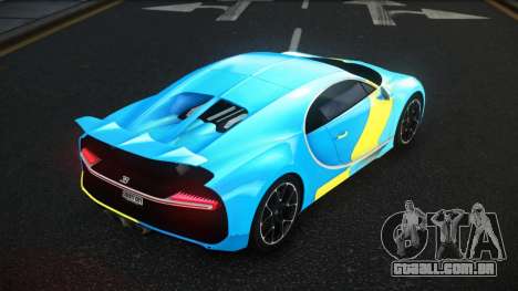 Bugatti Chiron Reykony S8 para GTA 4