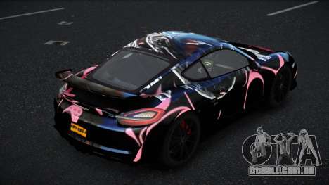 Porsche Cayman GT4 Thanie S5 para GTA 4