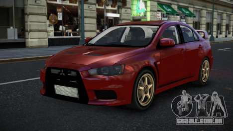 Mitsubishi Lancer Evolution X Sehqav para GTA 4