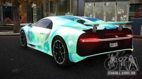 Bugatti Chiron Reykony S4 para GTA 4
