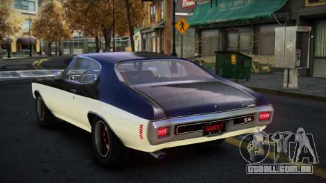 Chevrolet Chevelle Pewxof para GTA 4