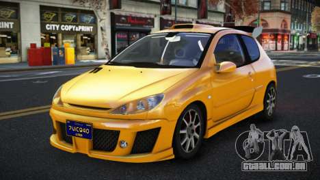 Peugeot 206 Yonubuq para GTA 4
