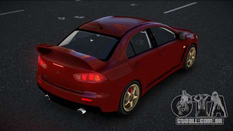 Mitsubishi Lancer Evolution X Sehqav para GTA 4