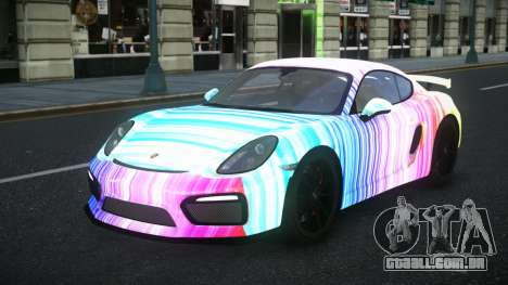 Porsche Cayman GT4 Thanie S14 para GTA 4