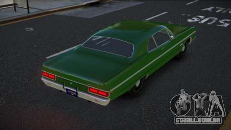 Plymouth Fury Kowwehu para GTA 4