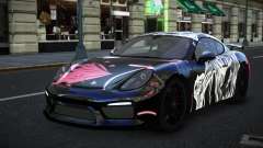 Porsche Cayman GT4 Thanie S5 para GTA 4