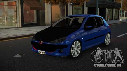 Peugeot 206 Zihkiy para GTA 4