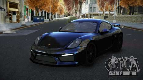 Porsche Cayman GT4 Soladon para GTA 4