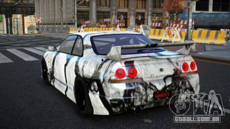 Nissan Skyline R33 Alsonry S8 para GTA 4