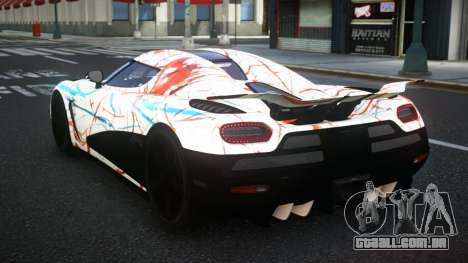 Koenigsegg Agera Nixak S5 para GTA 4