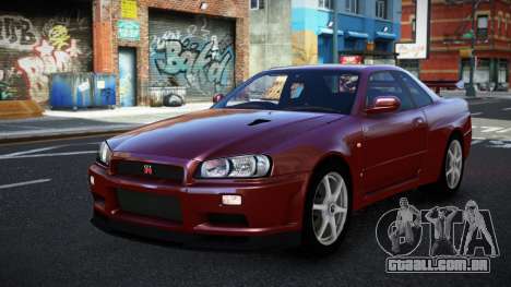 Nissan Skyline R34 Conia para GTA 4