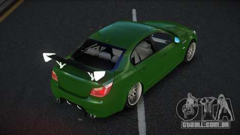 BMW M5 E60 Ceros para GTA 4
