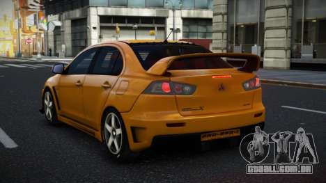 Mitsubishi Lancer Evolution X Jalel para GTA 4