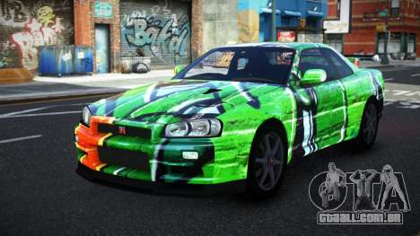 Nissan Skyline R34 Conia S1 para GTA 4
