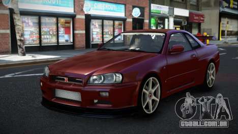 Nissan Skyline R34 Fale para GTA 4