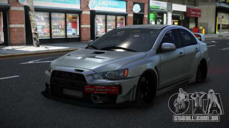 Mitsubishi Lancer Evolution X Bojino para GTA 4