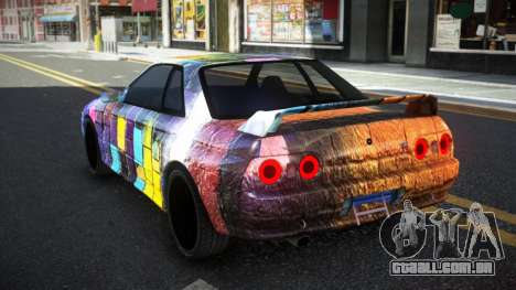 Nissan Skyline R32 Yalien S4 para GTA 4