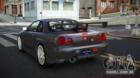 Nissan Skyline R34 Ruyuzo para GTA 4