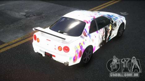 Nissan Skyline R34 Conia S11 para GTA 4