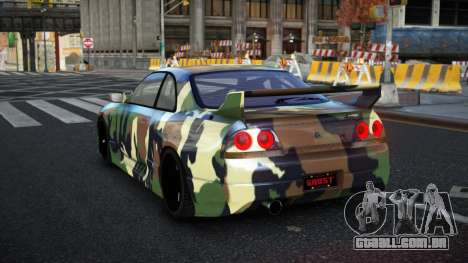 Nissan Skyline R33 Alsonry S13 para GTA 4