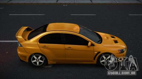 Mitsubishi Lancer Evolution X Jalel para GTA 4