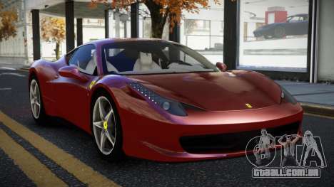 Ferrari 458 Gably para GTA 4