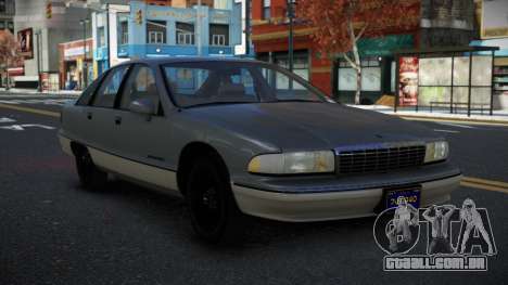 Chevrolet Caprice Lawu para GTA 4