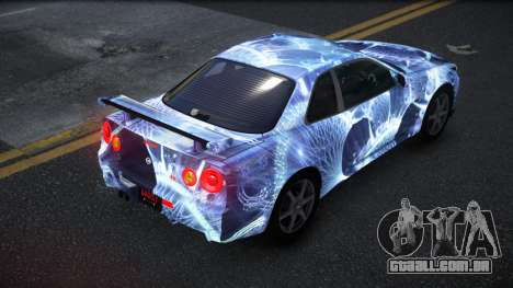 Nissan Skyline R34 Conia S3 para GTA 4