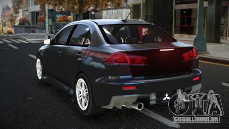 Mitsubishi Lancer Evolution X Qohuqabu para GTA 4