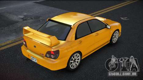 Subaru Impreza Bejgago para GTA 4