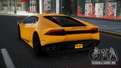 Lamborghini Huracan Ligaye para GTA 4
