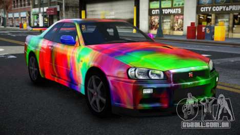 Nissan Skyline R34 Conia S14 para GTA 4