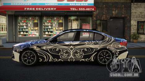 BMW M5 Benlia S7 para GTA 4