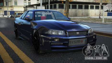 Nissan Skyline R34 Daklemire para GTA 4