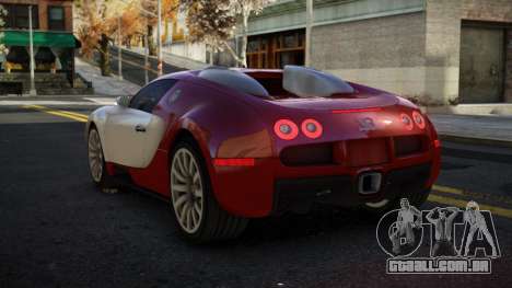 Bugatti Veyron Nuosa para GTA 4