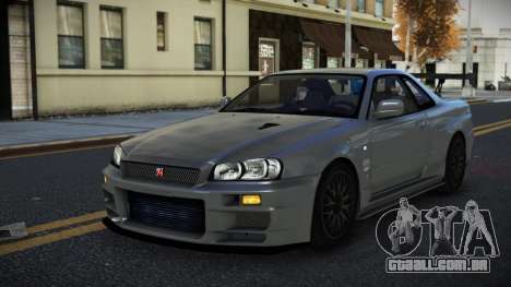 Nissan Skyline R34 Azox para GTA 4