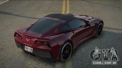Chevrolet Corvette Z51 C7 14th para GTA San Andreas