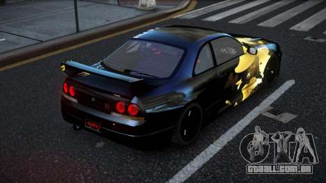 Nissan Skyline R33 Alsonry S10 para GTA 4