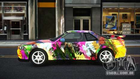 Nissan Skyline R34 Ganleen S4 para GTA 4