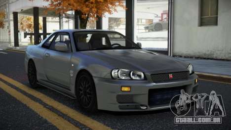 Nissan Skyline R34 Azox para GTA 4