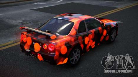 Nissan Skyline R34 Conia S6 para GTA 4