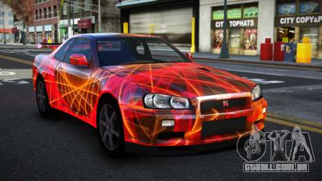 Nissan Skyline R34 Conia S13 para GTA 4
