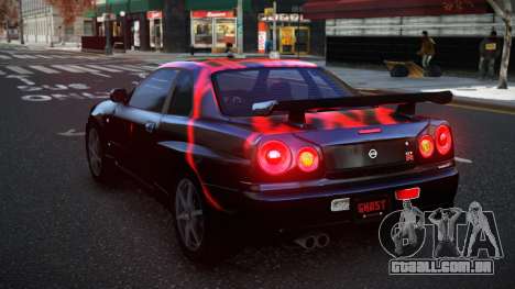 Nissan Skyline R34 Conia S12 para GTA 4